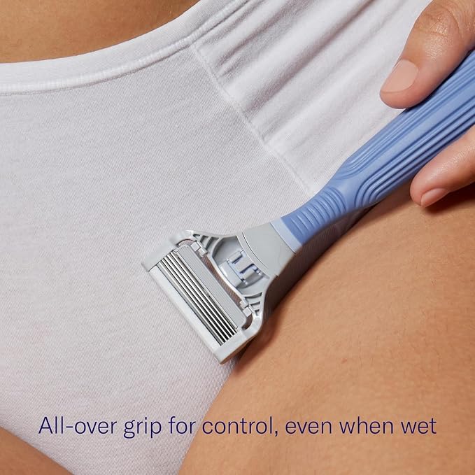 Flamingo Pubic Hair Razor for Women, Shaving Kit, 1 Pubic Razor Handle - Image 4