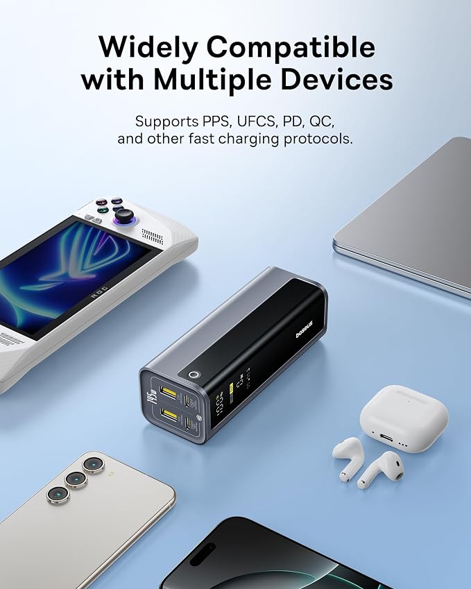 Baseus Laptop Power Bank, 20800mAh 145W Portable Charger USB C - Image 6