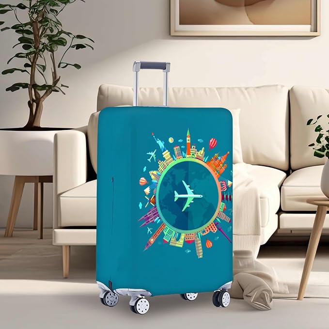 Travelkin Luggage Covers For Suitcase Tsa Approved, Suitcase Cover Protector - Image 8