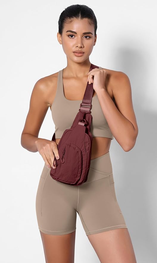 ODODOS Daily Sling Bag with Adjustable Straps Crossbody Chest Bag Lightweight - Image 2