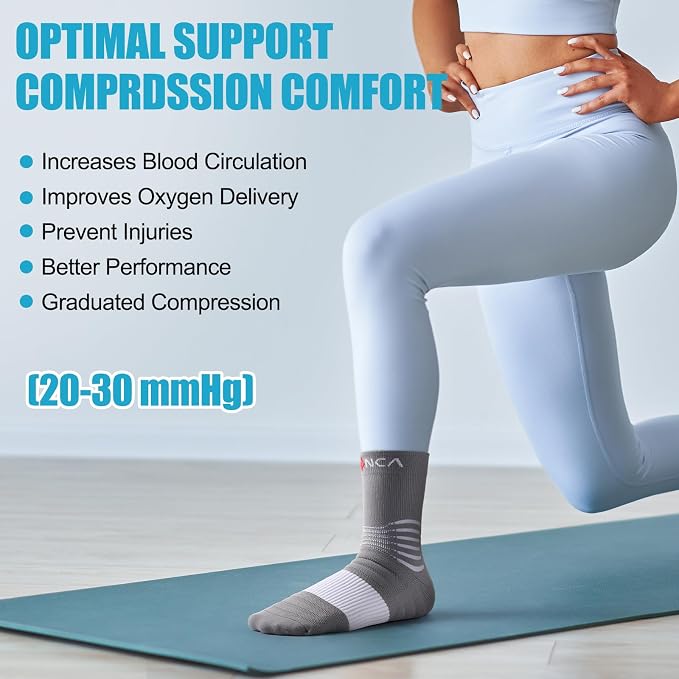 NEENCA Medical Compression Socks—2 Pairs, Ankle Socks - Image 5