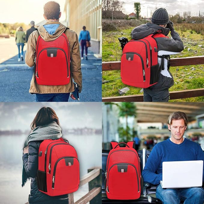 Laptop Backpack for Men, Large Anti-Theft Business Travel Backpack - Image 7