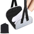Airplane Footrest with Comfortable No Clashing Base, Portable Travel Foot Rest by TIPKITS