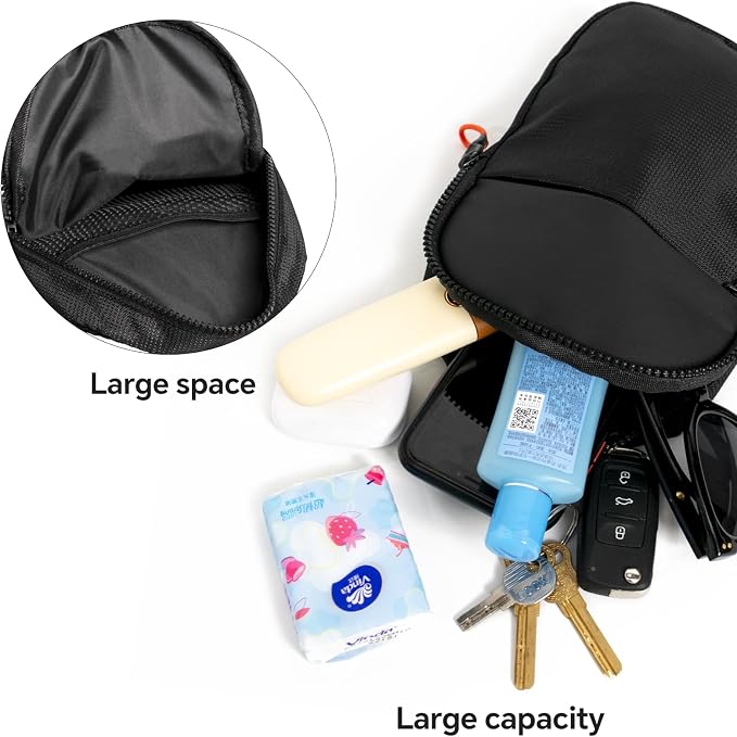 MJNUONE Mini Sling Bag for Men Outdoor Lightweight Small Crossbody Bag Women - Image 5