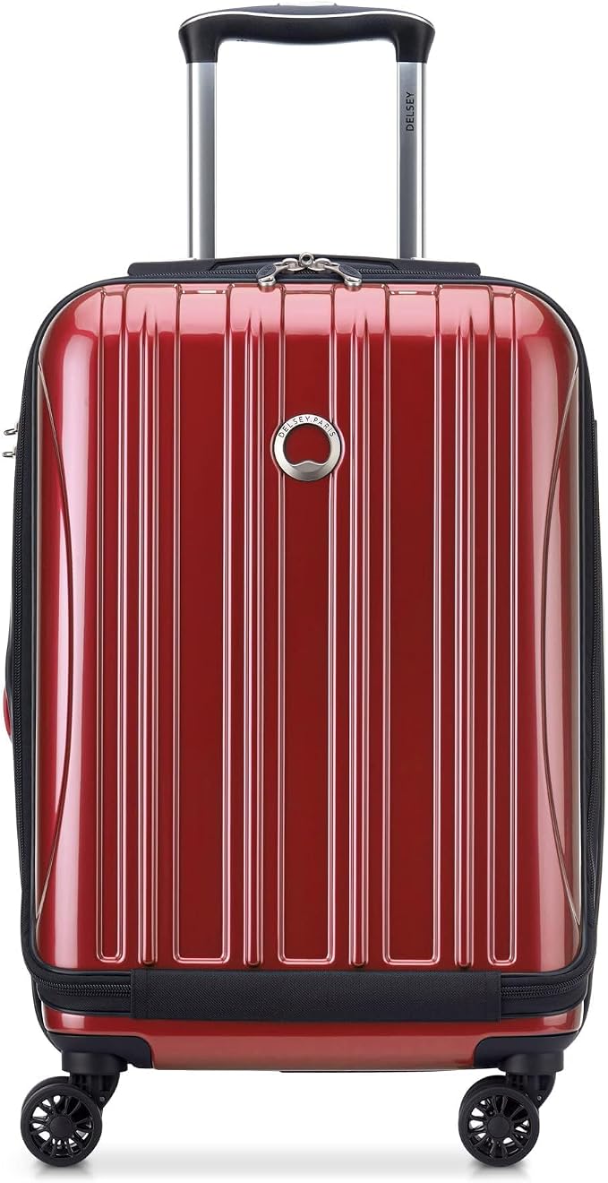 Delsey Luggage Helium Aero, International Carry On Luggage, Front Pocket Hard by DelseyParisLuggage
