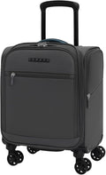 Verage Under Seat Luggage with Wheels, Softside Small Suitcase Spinner Carry On by VERAGE