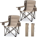 TIMBER RIDGE Oversized Folding Camping Chair by TIMBERRIDGE