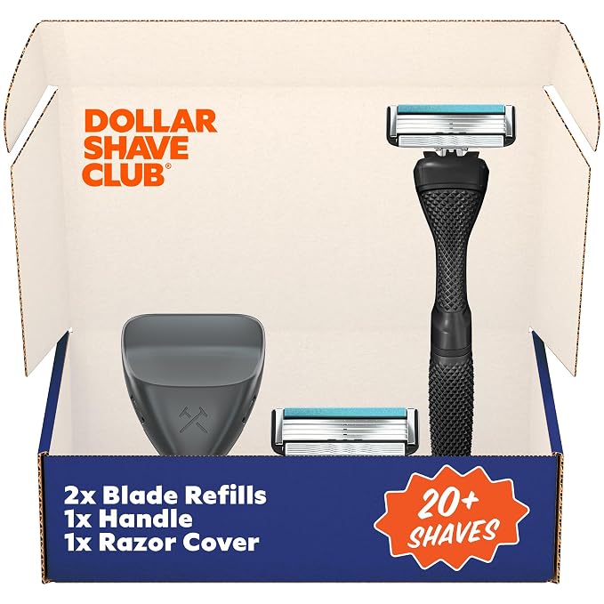 Dollar Shave Club | The Guest Pass Shave Set | 2 Swift Rinse Refill Cartridges by DollarShaveClub