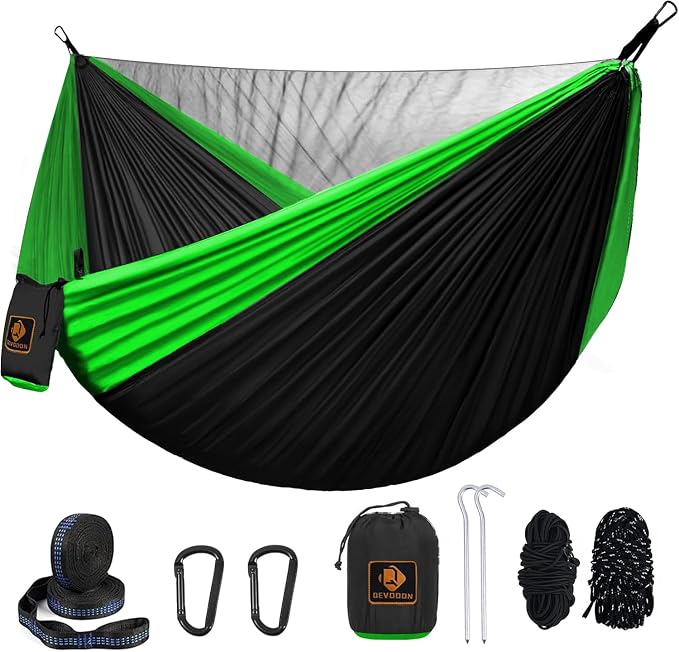 Camping Hammock, Portable Hammocks by QEVOOON