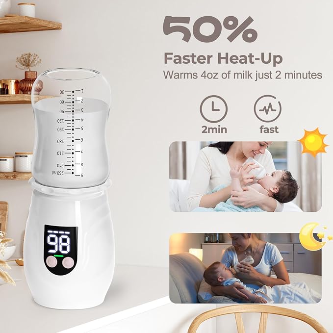 Portable Cordless Baby Bottle Warmer - Image 3