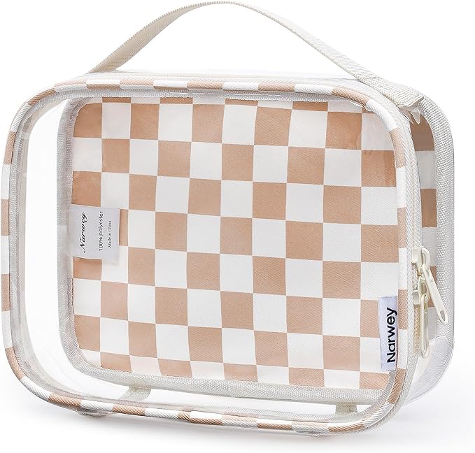Narwey TSA Approved Clear Toiletry Bag by Narwey