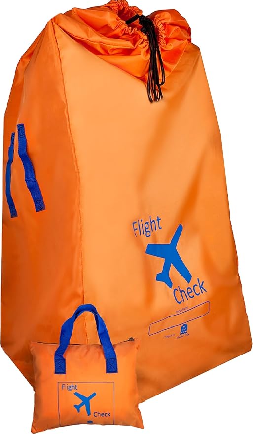 Alnoor USA Gate Check Bag for Single & Double Stroller Travel Bag for Air Plane by AlnoorUSA