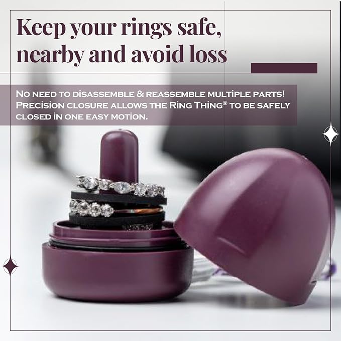 Ring Holder Keychain, Jewelry Organizer and Storage, Portable Waterproof Ring - Image 8