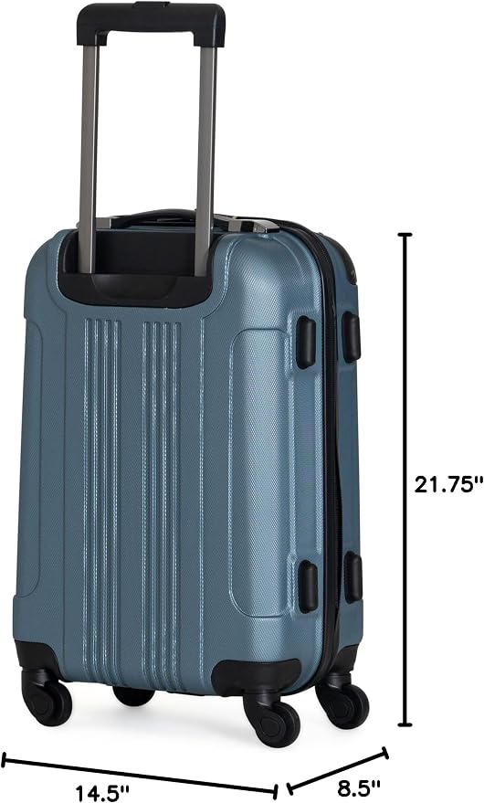 Kenneth Cole REACTION Out of Bounds Lightweight Hardshell 4-Wheel Spinner - Image 16