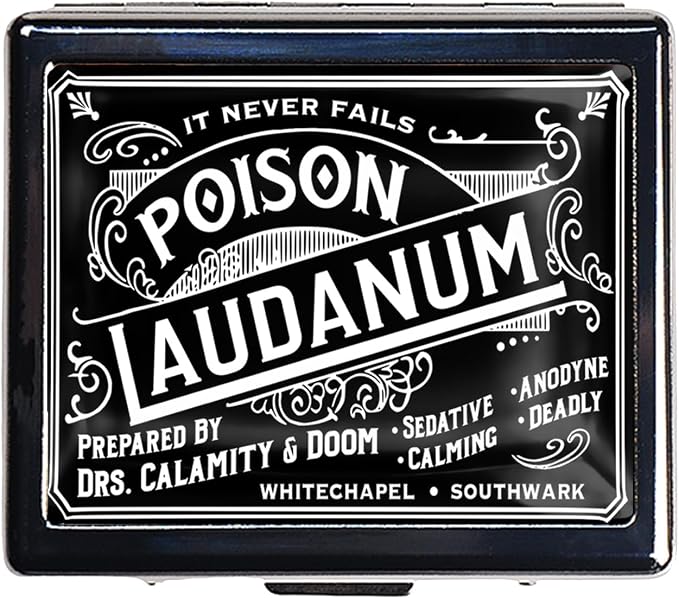 Silver Vintage Pill Box 7 Day Metal Pill Box by DingRound