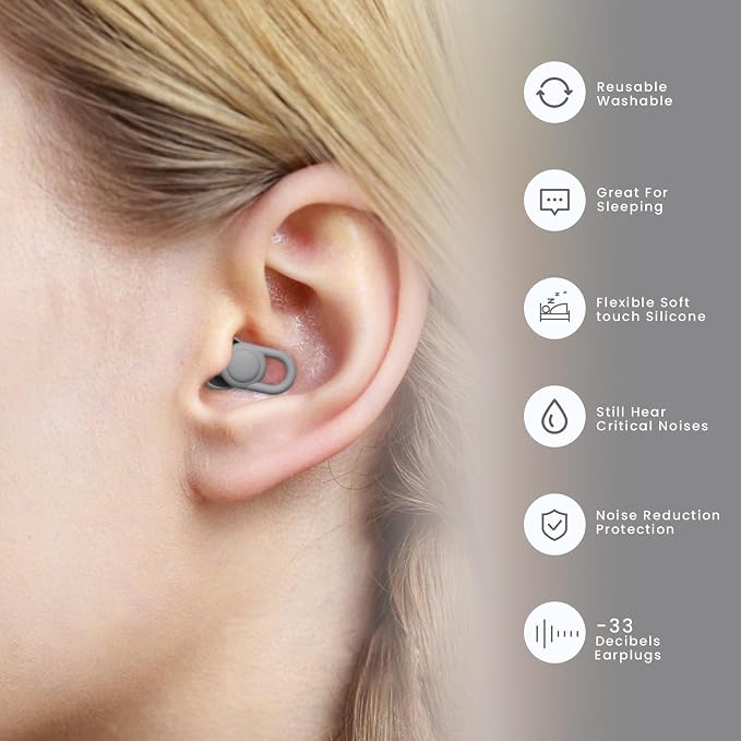 Silicone Ear Plugs for Noise Reduction - Image 4