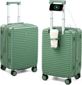 Hard Shell Suitcases Airline Approved 20 Inch Carry on Luggage, Expandable by HanTrip