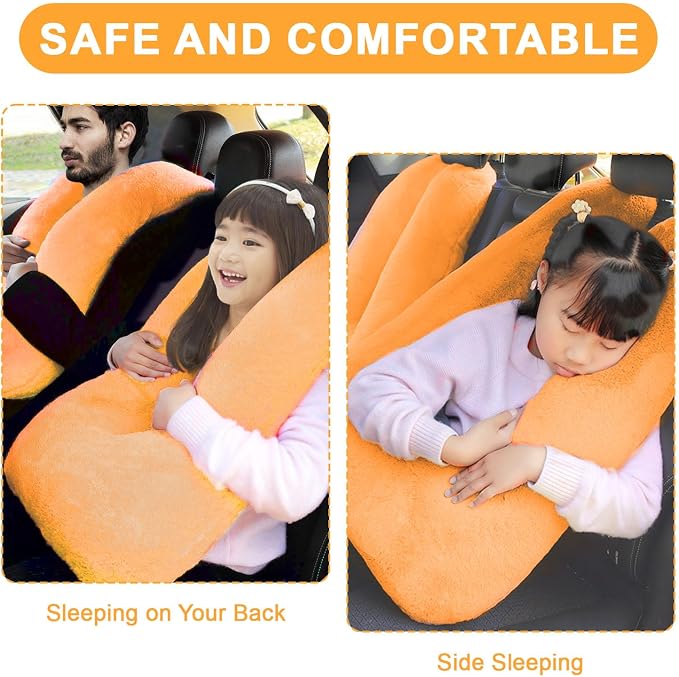 Travel Pillow, Travel Pillow for Kids, Sleeper Hold Pillow Travel, Removable - Image 4