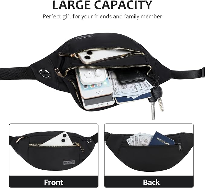 MAXTOP Large Crossbody Fanny Pack - Image 3