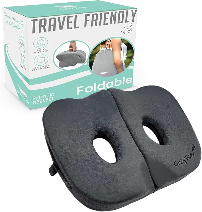 Foldable Sit Bone Seat Cushion by CushyTushy