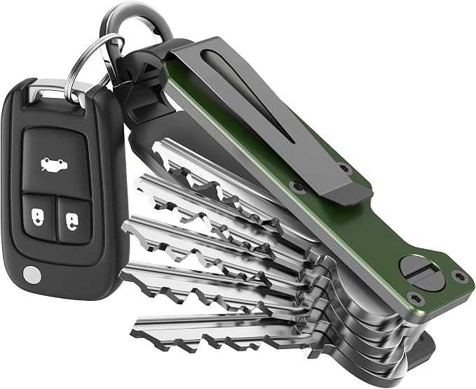 Key Organizer for Men/Women Compact Key Holder Minimalist Key Case Metal Key - Image 8