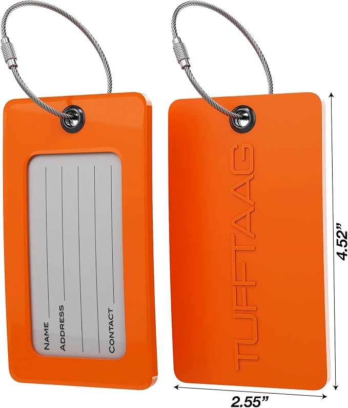 Luggage Tags Business Card Holder by TUFFTAAG - Image 4