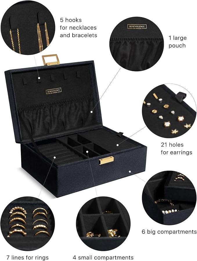 Benevolence LA 2 Layer Jewelry Box - Image 3
