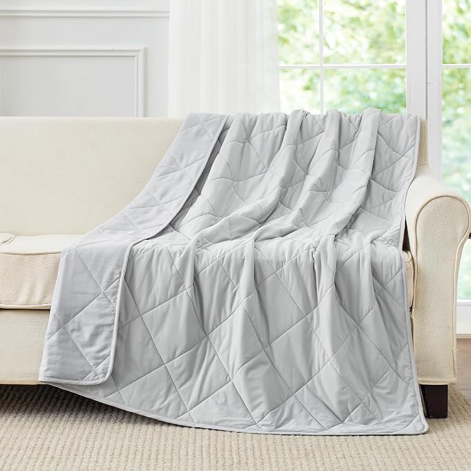 Cozy Bliss Cooling Blanket for Hot Sleepers, Q-Max 0.4 Cooling Comfort for - Image 4