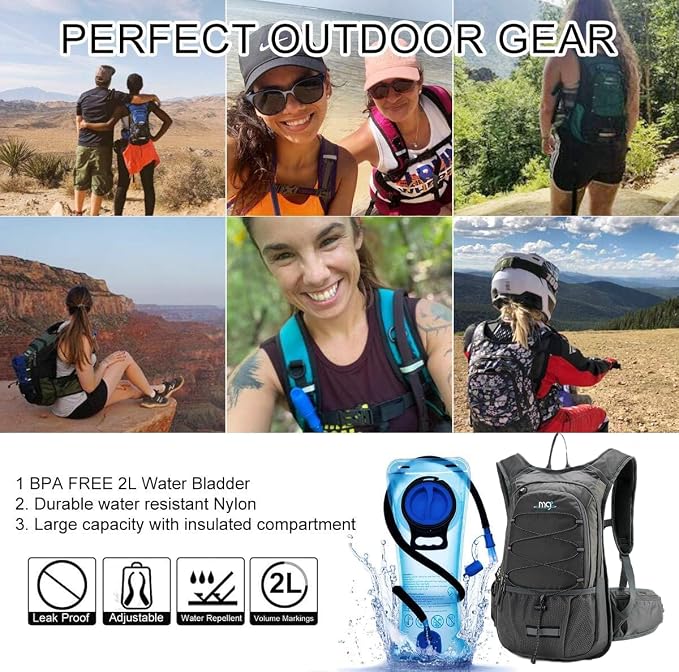 15L Insulated Hydration Backpack Pack - Image 6