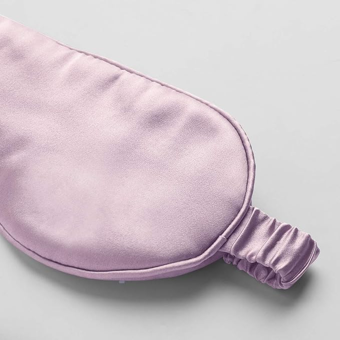 Silk Sleep Mask Light Blocking Luxury 100% Mulberry 19mm Silk Eye Mask Eye - Image 2