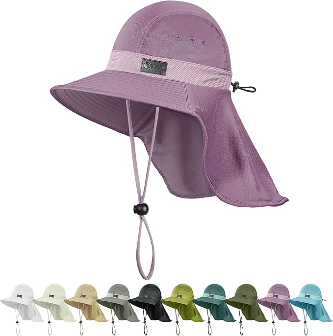 Sukeen Cooling Sun Hat for Men Women UPF50+ Wide Brim Fishing Hat by Sukeen
