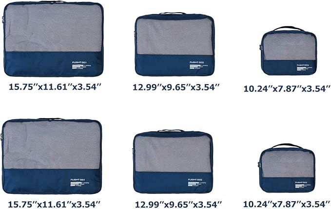 Packing Cubes Set Travel Luggage Organizers Suitcase Lightweight Accessories - Image 2