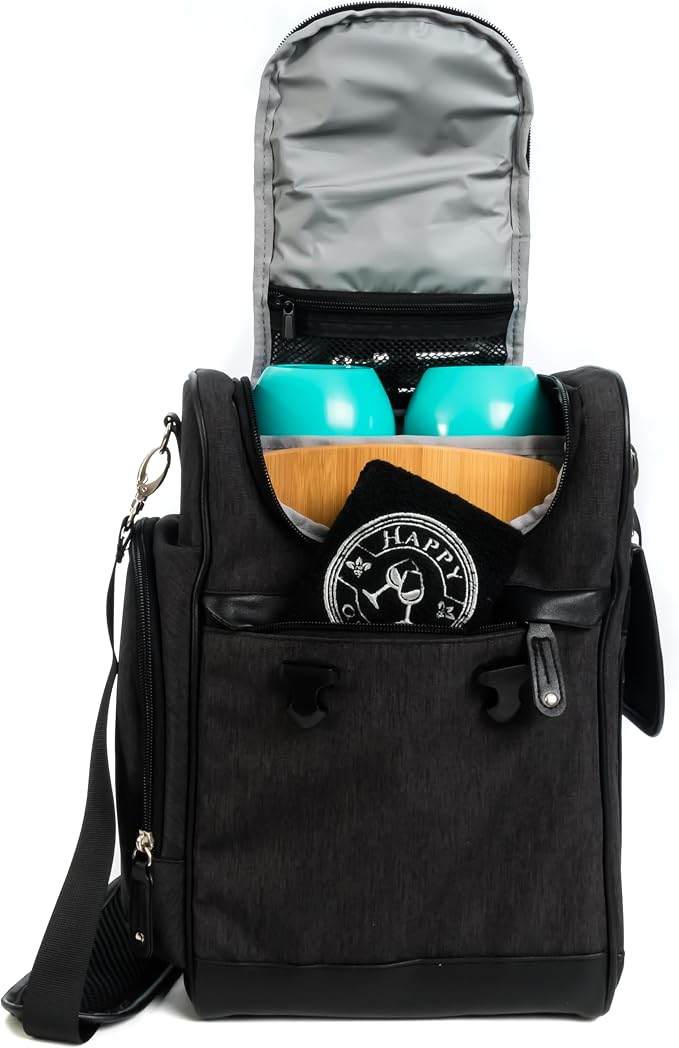 Happy Grapes Wine Tote Bag Set - Image 5
