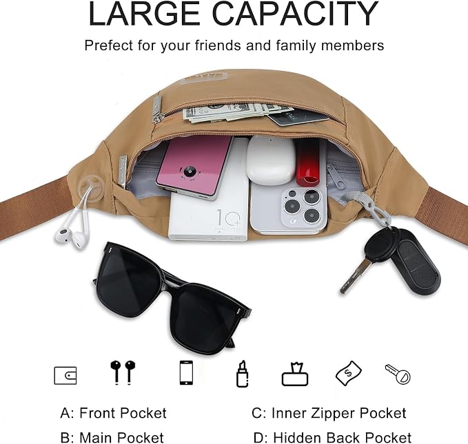 MAXTOP Large Crossbody Fanny Pack - Image 3