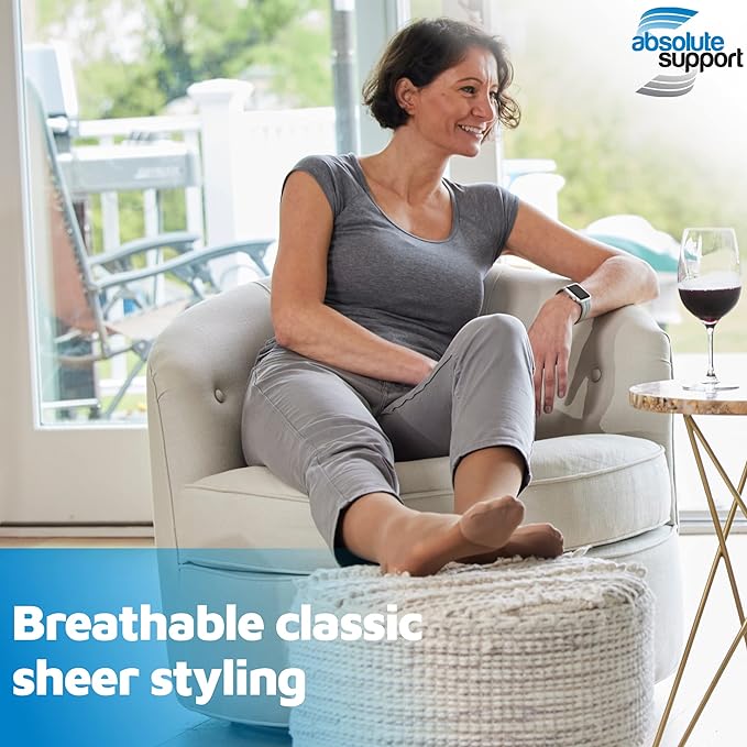 Made in USA - Sheer Compression Stockings - Image 6