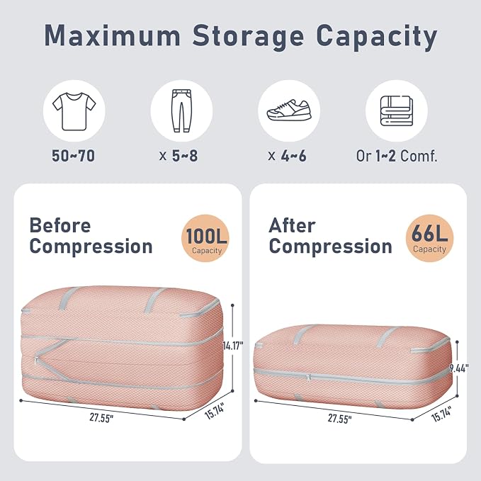 DIMJ Large Comforter Storage Bag - Image 3