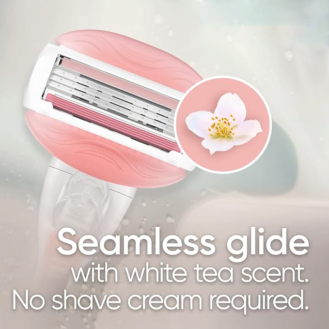 Gillette Venus ComfortGlide White Tea 4 count, - Image 5