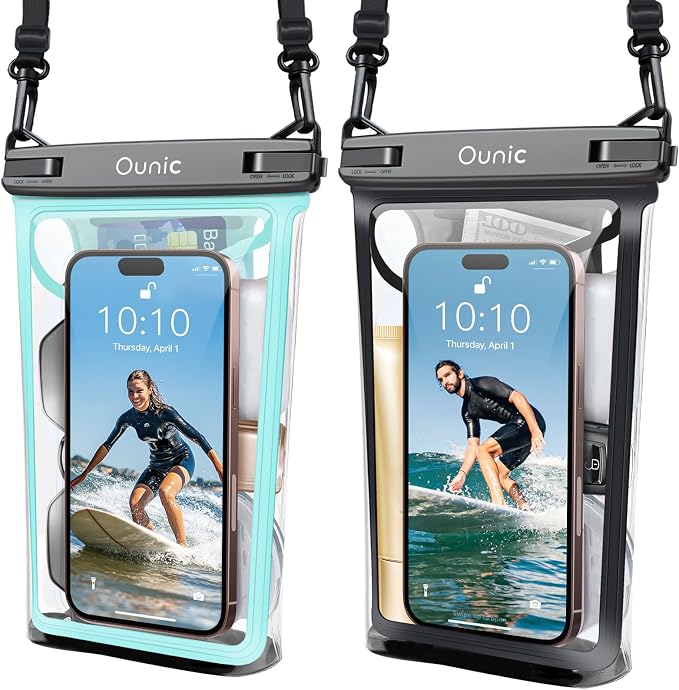 Large Waterproof Phone Pouch, Floating Waterproof Pouch by Ounic