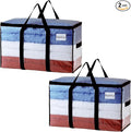 TAILI Extra Large Moving Bags, 2 Pack Clear Heavy Duty Totes by TAILI