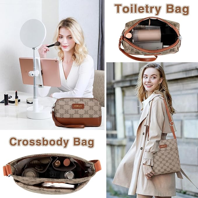 Weekender Bag for Women, Travel Duffel Bag Carry On Overnight Bag - Image 4