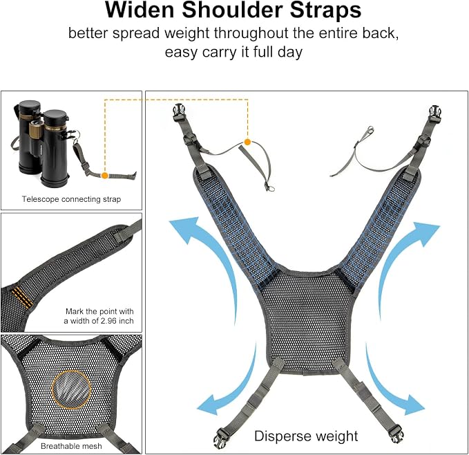 Binocular Harness Chest Pack: Bino Case - Image 5