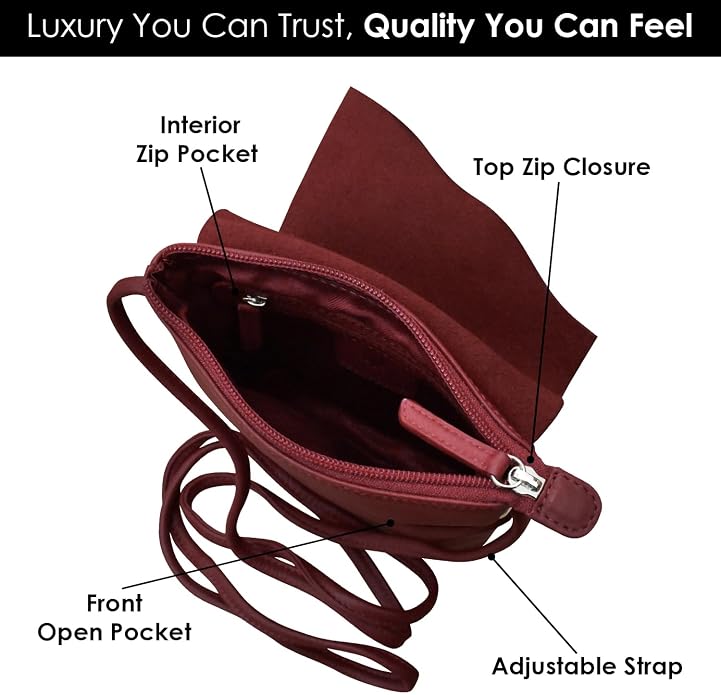 ili New York Leather Mini Sac Crossbody - Image 6