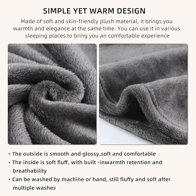 Melissa Large Travel Blanket and Inflatable Pillow Set - Image 9