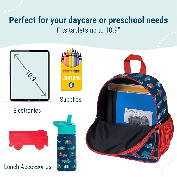 Wildkin 12-inch Kids Backpack – Padded, Adjustable - Image 5