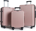LIGHT FLIGHT Luggage Sets, Durable Hard Shell 3 Piece Set Suitcase by LIGHTFLIGHT