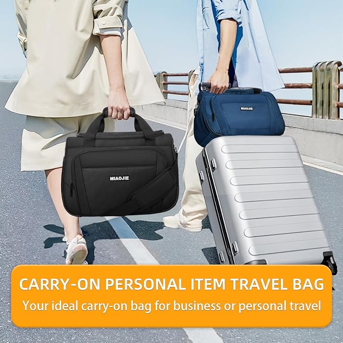 Underseat Carry On Luggage Lightweight Travel Tote Weekender Bag Overnight - Image 6