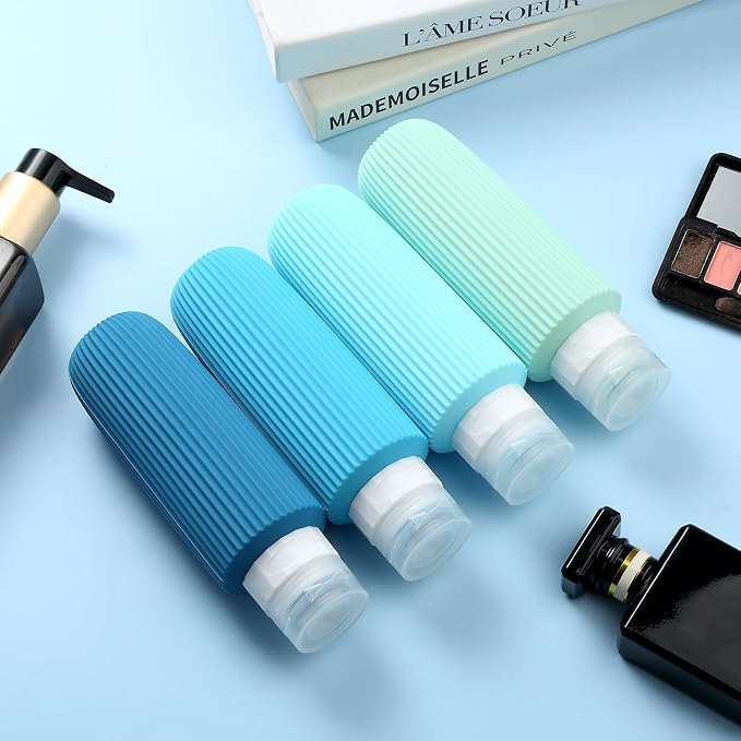 Travel Bottles for Toiletries, Large 6oz Travel Size Containers, BPA Free Leak - Image 6
