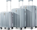 Hanke Expandable Hardshell Luggage Sets 3 piece Carry on Luggage by Hanke