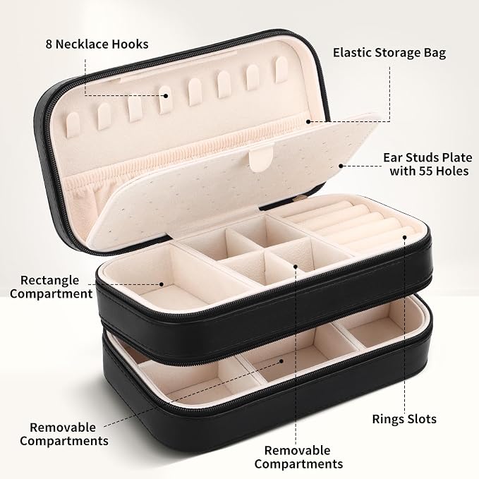 DesignSter Small Travel Jewelry Box - Image 2