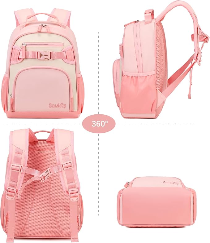 Lightweight Cute Kids Backpack for School Kindergarten Elementary Backpacks for - Image 2